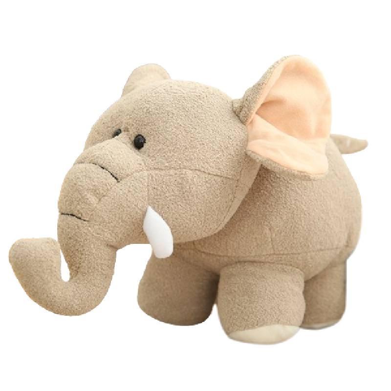 Realistic Hippo And Elephant Plush Toys For Kids' Birthday Gifts