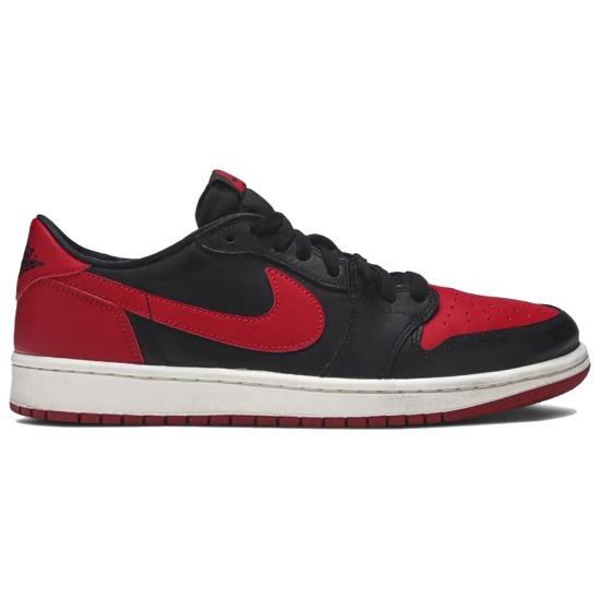 Air Jordan 1 Retro Low OG Banned 2026 Zapatillas para Hombre Negro Negro-Rojo Varsity-Blanco Cumbre IW6276-001