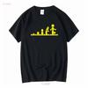 Bricks Evolution Mens T Shirt Movie Master Builder Classic Awesome Spaceman Funny Kids Present Idea Joke Top Dad Vintage