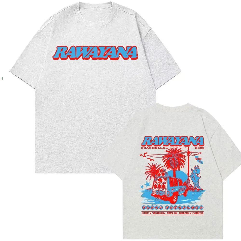 Rawayana Band Coachella 2025 Merch TShirt Unisex Casual High Quality Cotton TShirt Fashion Trendy Classic Streetwear