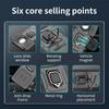 Armor Shockproof Case For Honor X9c Smart X9b X9a Protective Cover For Magic 7 6 5 Lite With Ring Stand Holder Coque Fundas Capa