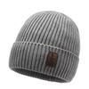 Men's Winter Fleece-Lined Knitted Beanie