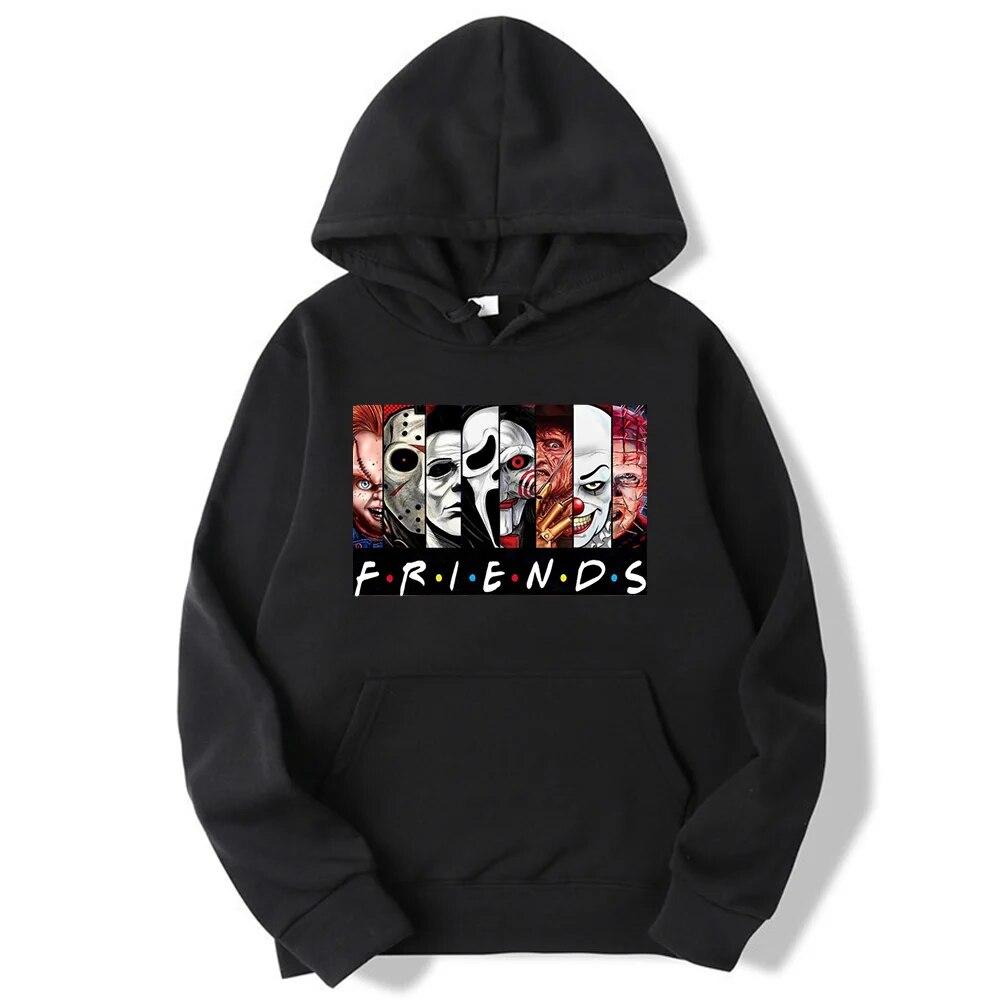 

New Fun Joker Printed Hoodie Casual Unisex s Sweatshirt Large Loose Hip Hop Hoodie Street Hoodie Pullover for Unisex