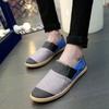 Men Summer Slip on Driving Shoes Flats Unisex Lazy Shoes Women Casual Canvas Shoes Large Size for Couple