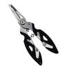 Stainless Steel Multifunctional Bent Nose Fishing Pliers with Scissors and Dyneema Line Cutter