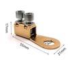 Car Battery Clamp Terminal Pure Copper Wiring Copper Nose Cable Line Pressure-Free Wire Connector Battery Quick Wiring