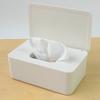 Wet Wipes Dispenser with Lid Plastic Tissue Dispenser Box for Bathroom Bedroom Living Room