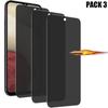 Anti-spy Tempered Glass Screen Protector for Samsung Galaxy A12 - BooLing - 3 Pack
