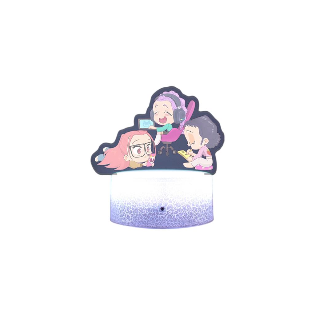 Stand Night Light Is Suitable For Children's Gifts, Fans Around The Beautiful Gift Lights