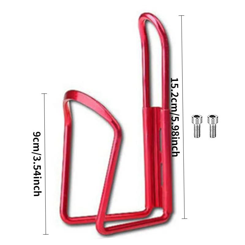 1pc Aluminum Alloy Bicycle Bottle Holder Classic Cycling  Mountain Bike Accessories Bottle Cage Bike Drink Holder Bicycle Accessories
