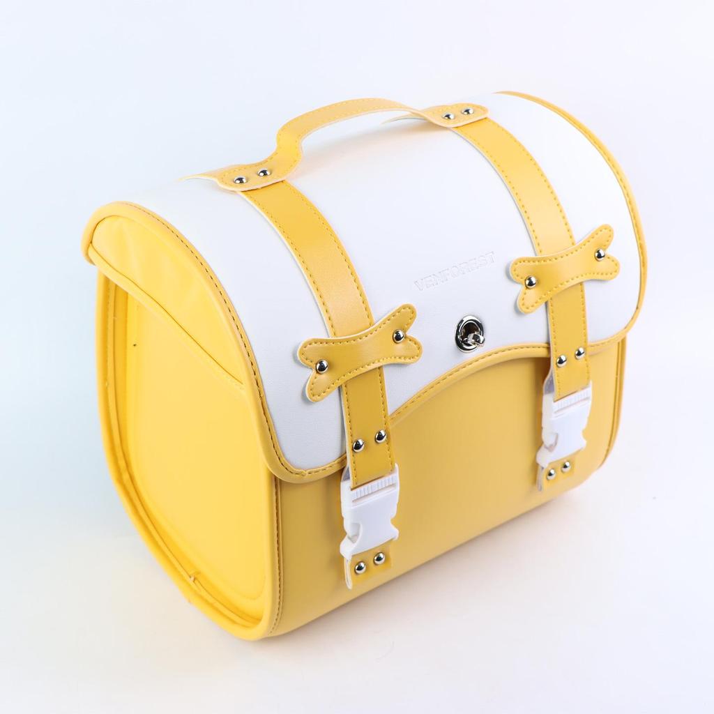 Retro Backrest Rear Hanging Bag for Electric Scooters and Bikes