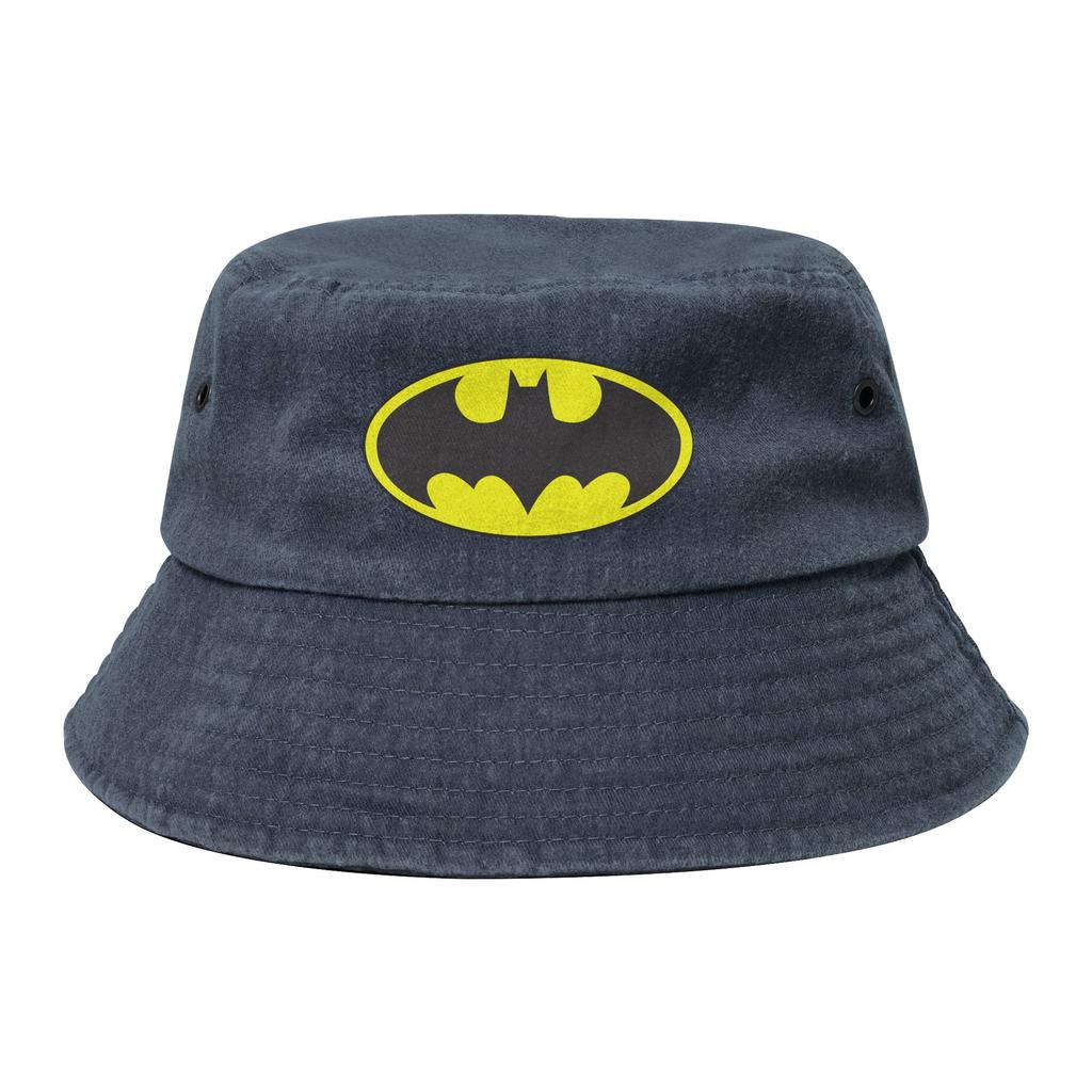 Unisex Bucket Hat Bat Symbol Logo Spring Picnic Headwear Packable Outdoor Fishing Hats Cartoon Bob Birthday Gifts