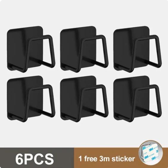 Kitchen Sponge Rack Stainless Steel Rack Sponge Drainage and Drying Rack Self-adhesive Storage Rack Kitchen Organizer