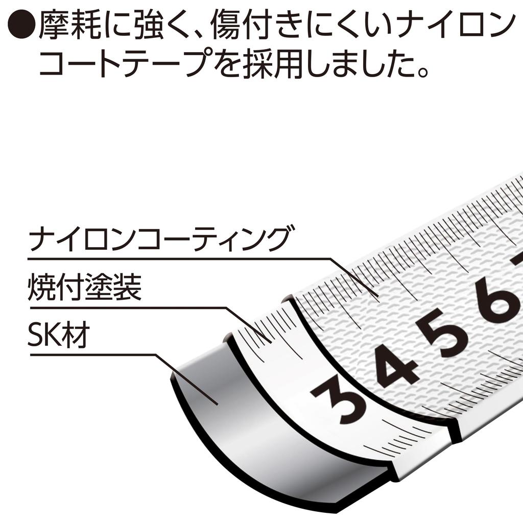 Shinwa Sokutei Convex Tough Gear SD 25mm Shaku Equivalent Scale 80875 5.5m