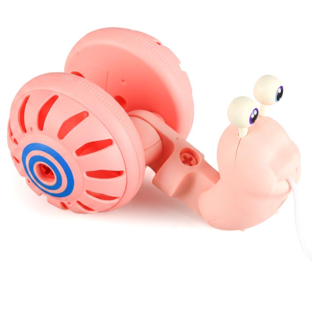 1Pc Rope Assembly Pull Thread Snail Children's Puzzle Assembly Rattle Baby Outdoor Toddler Toy Children's Gift