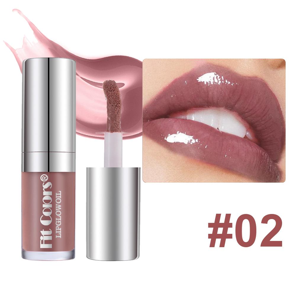 Moisturizing Mirror Effect Lip Glaze, Available In 6 Colors, Refreshing Non-Greasy Formula, Glossy Shine and Long-Lasting Wear Liquid Lipstick Makeup
