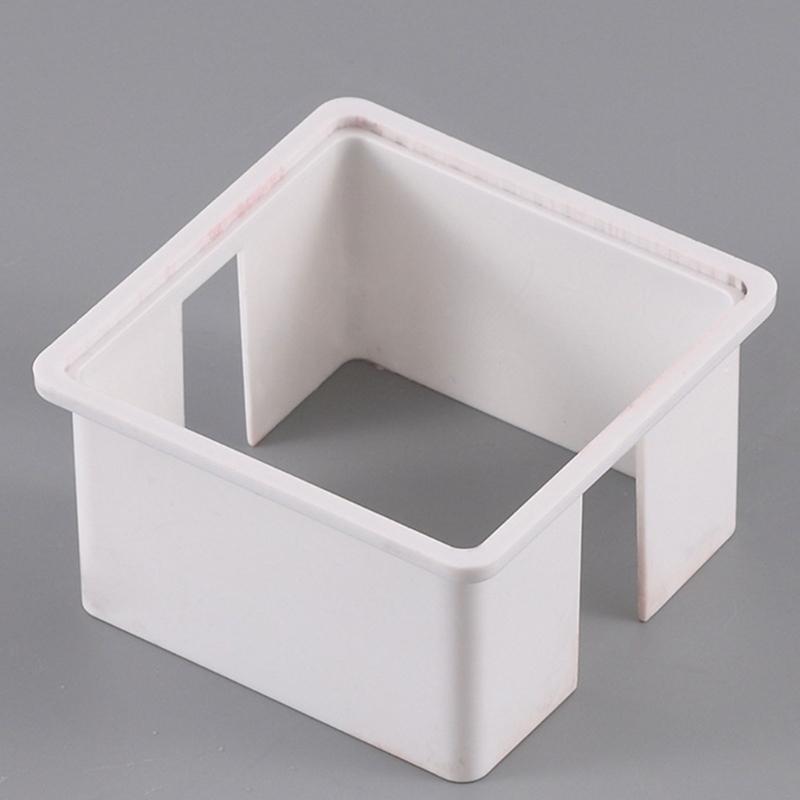 Single Socket Spacer Electrical Outlet Box Extender Single Gang Box Extender with Screws for Living Room School Office