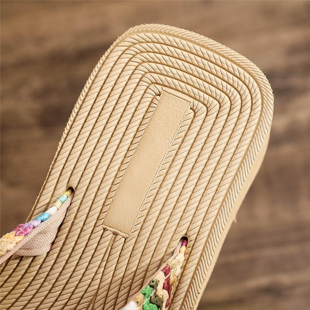 Klapki Damskie Letnie Klapki na Koturnie Klapki Plażowe Modne Wygodne Proste Klapki Klapki Rozmiar 9 Szerokie Damskie