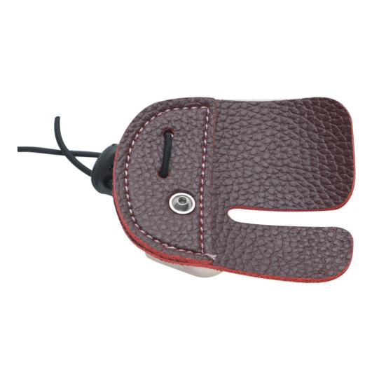 Łuczniczy ochraniacz na palce Odporny na zużycie Antypoślizgowy Dodatek Sprzęt do ćwiczeń strzeleckich Ochraniacz na palce