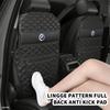 AAD1 Leather Car Back Seat Protector Seat Mud Anti-Child-Kick Pad For BMW X1 X2 X3 X4 X5 X6 F49 F39 F25 G01 F16 G06 G07 F25 F30