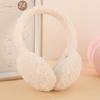 Winter Warm Foldable Earmuffs Soft Plush Fluffy Earflaps Fashion Ear Warmer  For Women Men Outdoor