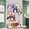 Nekopara Neko Anime Muster Badevorhang Badezimmer Duschvorhang Wasserdicht Mit 12 Haken Heimdeko