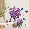 3D Simulation Vase Bedroom Room Wall Stickers Decal Home Living Room Decoration