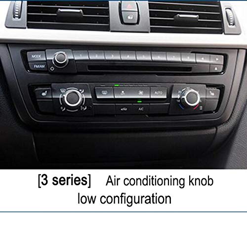 Eaglerich 3PCS/Lot Car Air Conditioning Dial Cover Switch Cover Knob Cover Adjustment Ring Air Conditioning Knob Audio Circle Trim Decorative Rin