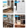 2pcs Elegant 3 Digit Code Cams Lock for Mailbox and Cabinet Sturdy Without Key Zinc Alloy Materials Home Accessory