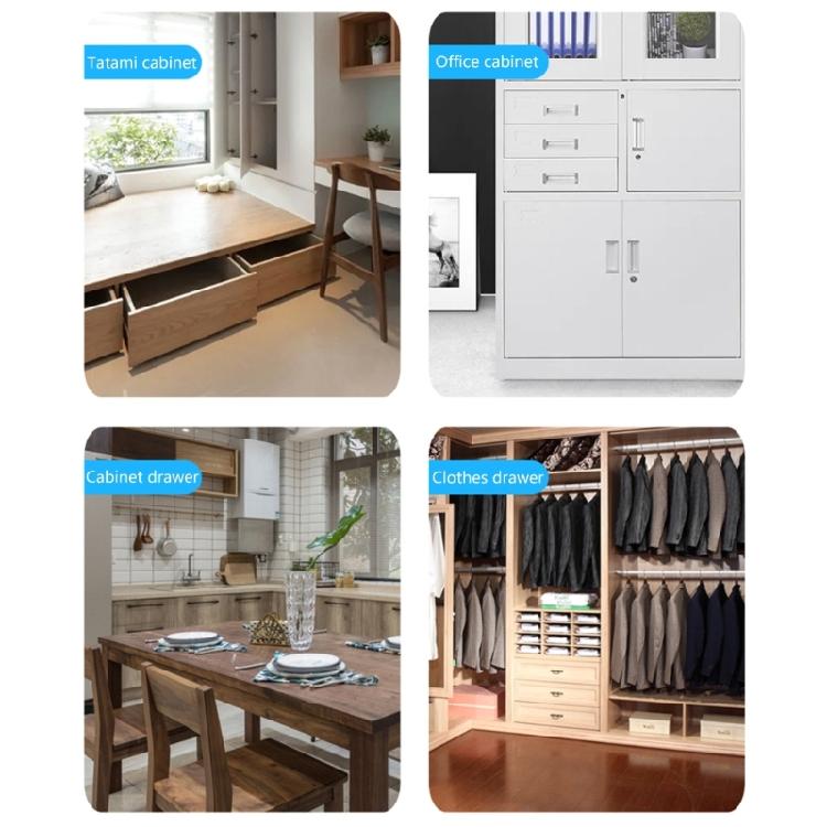 2pcs Elegant 3 Digit Code Cams Lock for Mailbox and Cabinet Sturdy Without Key Zinc Alloy Materials Home Accessory