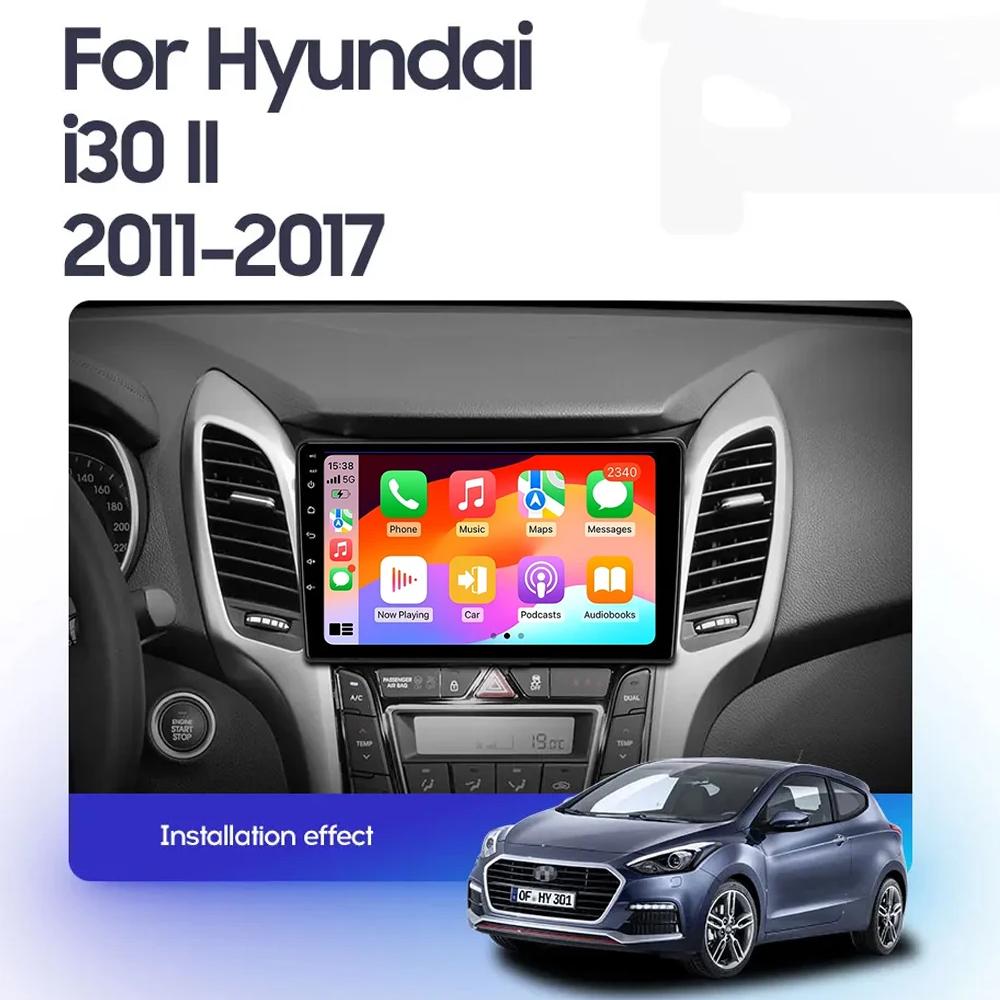 Android 14 Carplay Auto WIFI+4G For Hyundai I30 Elantra GT 2011 - 2013 2014 2015 2016 Car Radio Multimedia Player Stereo GPS DSP