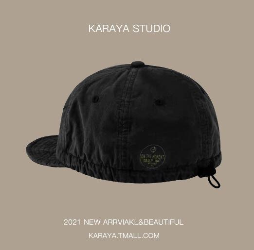 

Японская Оригинальная Кепка с коротким козырьком Маленький козырек Уличная Трендовая Хип-хоп Бейсболка Мягкая Шляпа Мужская и Женская Весна и Лето Взрослые Adjustable