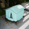 Indoor /Outdoor Waterproof Warm Cat Dog House, Winter Outdoor Stray Pet Cave Bed, Foldable Small Dog Puppy Sleeping Bag