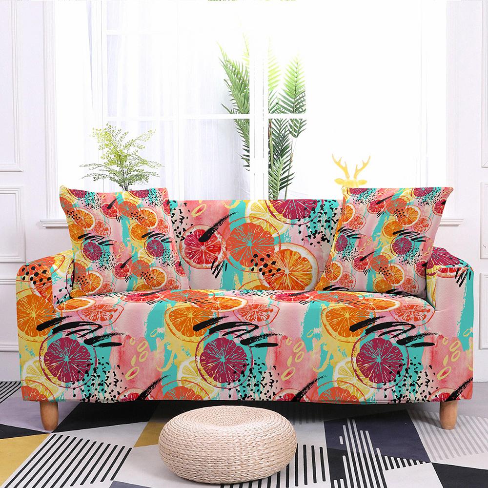 

Фруктовая печать Чехол для дивана для гостиной Эластичный чехол для дивана Угловой чехол для дивана Эластичный чехол Шезлонг Домашний декор