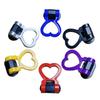 Heart Shape Car Styling Trailer Hooks Sticker Decoration Car Auto Rear Front Trailer Simulation Racing Ring Vehicle Towing Hook