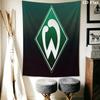 Werder poster Wall Hanging Printed Fabric Blanket Decorative Tapestries for Bedroom Living Room Home Decor