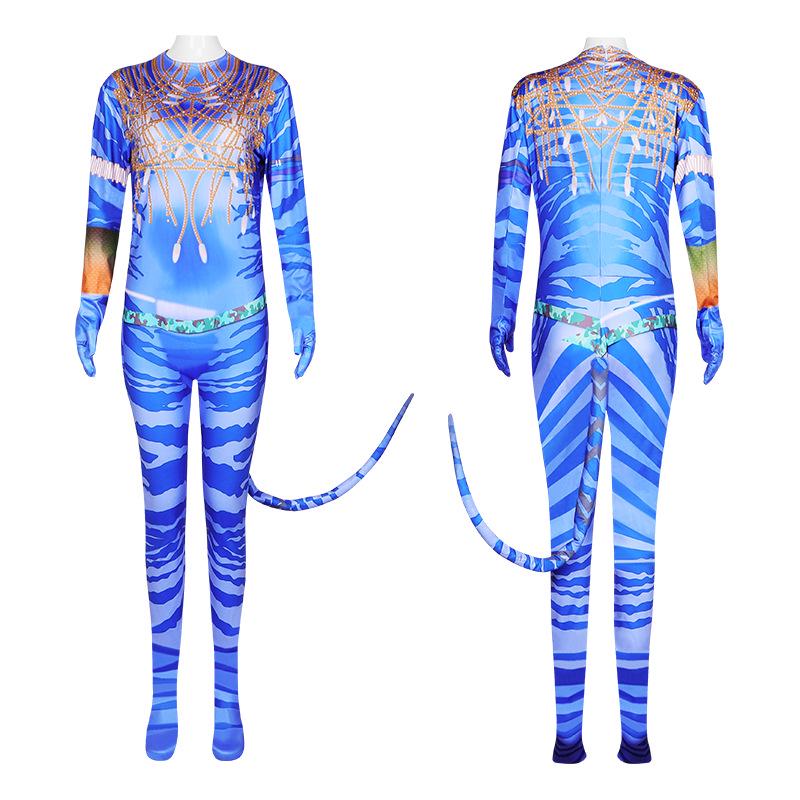 Avatar 2 Way of Water Cosplay Costume - Halloween Role-Playing Stage Outfit