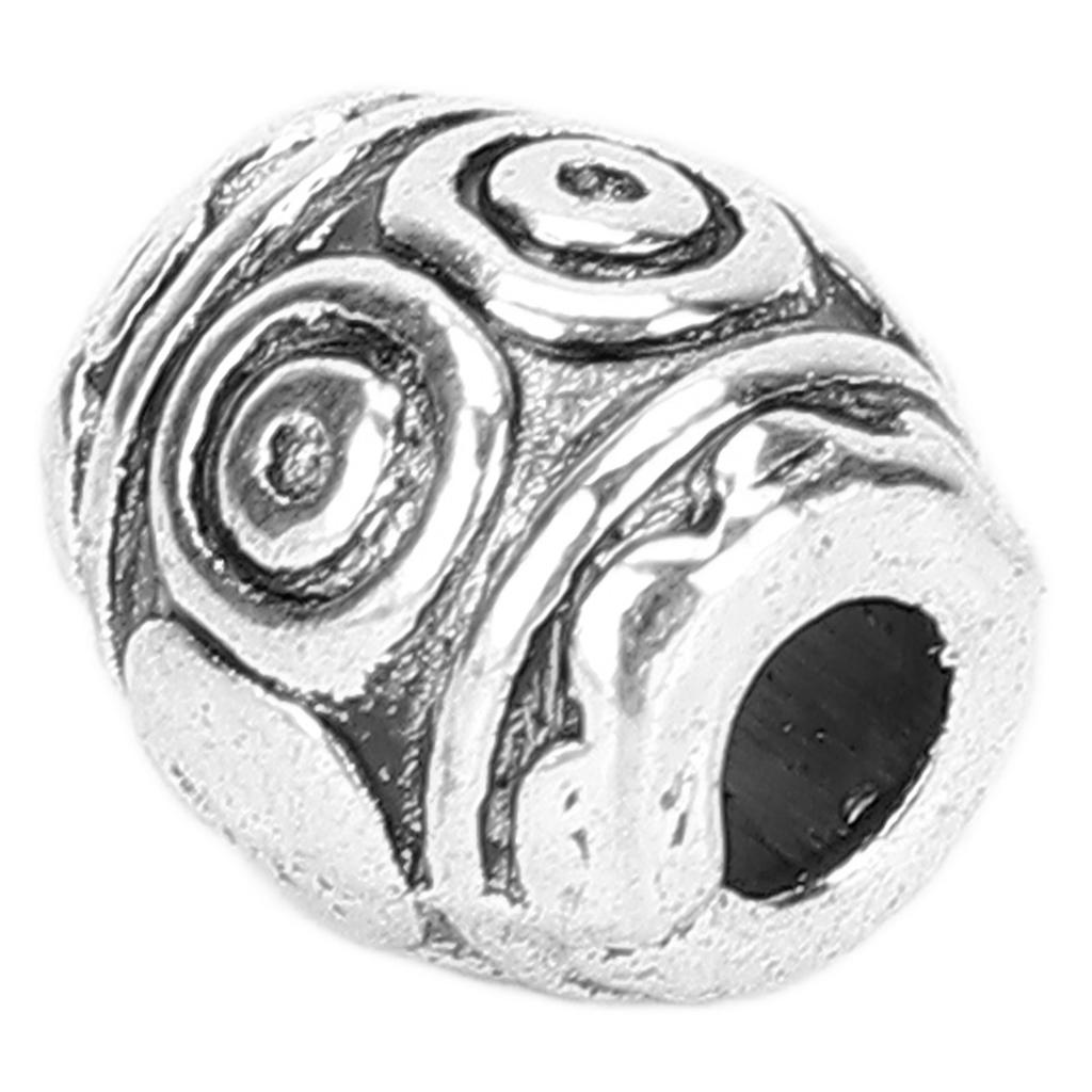 30pcs Alloy Beard Bead Retro Hair Braiding Dreadlocks Beads Jewelry Accessories for Bracelet Necklace DIY