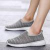 2025 summer foreign trade breathable mesh casual sports Korean version net shoes light one pedal lazy shoes spot