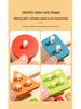 Wooden Magnetic Fishing & Shape Pairing Educational Toy Set for Kids