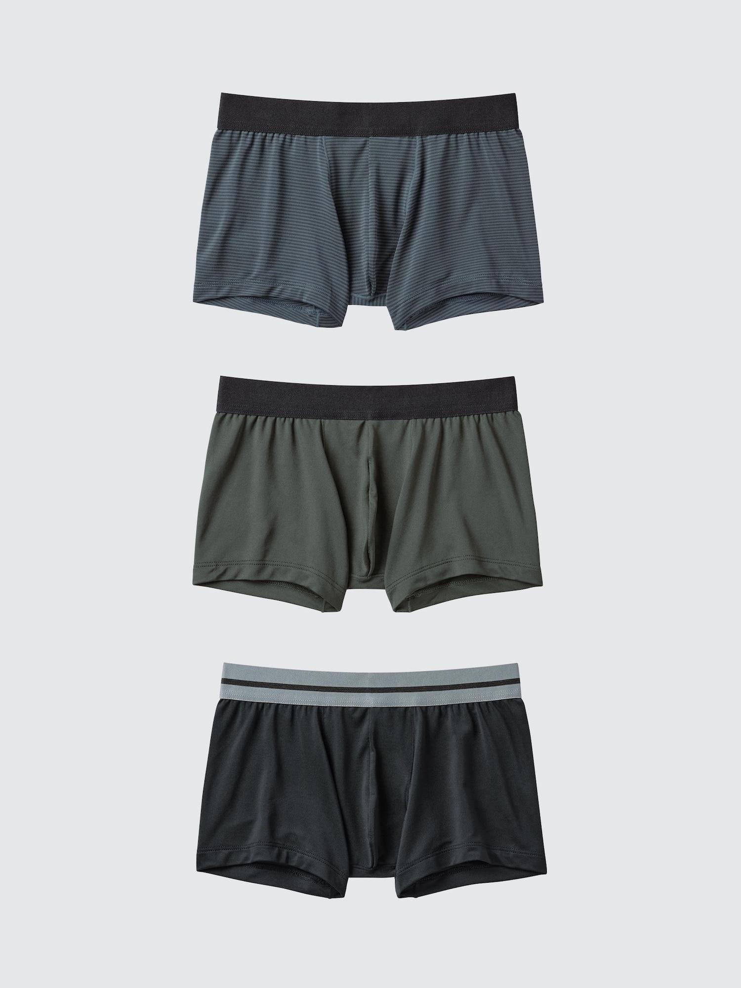 

Uniqlo Airism Боксеры 3 шт. 08 DARK GRAY/100