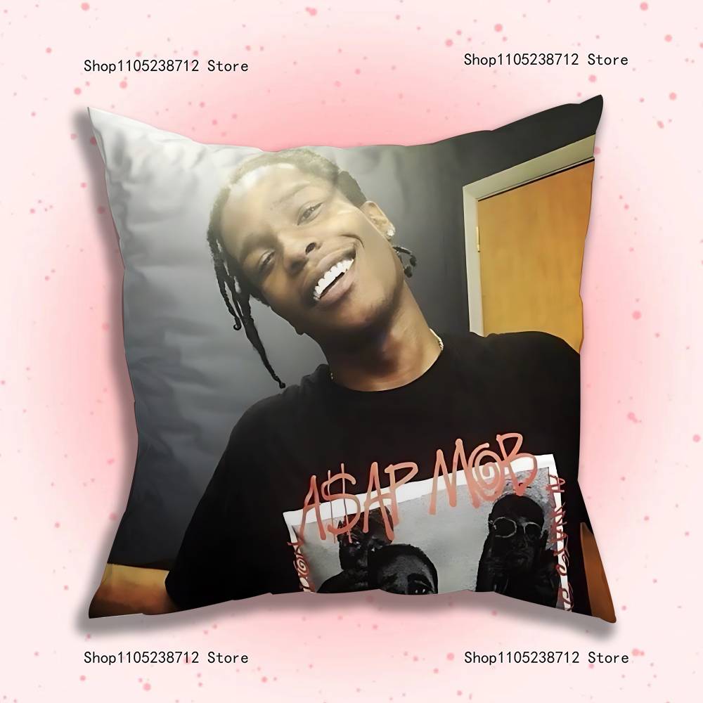 A-Asap R-Rocky Наволочка Плюшевая Ткань Мягкая Наволочка Двусторонний Принт Чехол на Подушку для Дивана Плед 12x12Inch