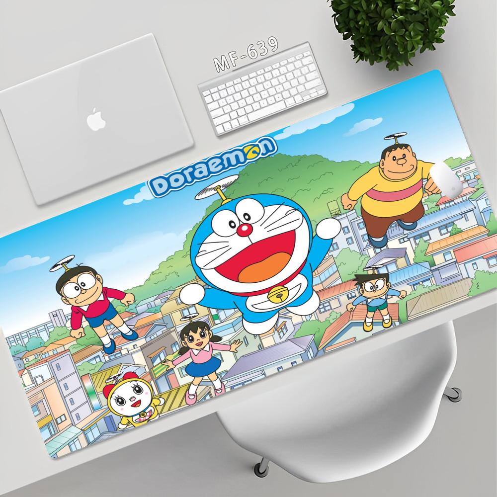 Cartoon D-Doraemons Mousepad Large XXL Thickened Mouse Pad Oversized Gaming Keyboard Notebook Table Mat
