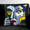 R-Roy L-Lichtenstein Pop Cushion Cover Pillowcase Ultra Soft Skin Friendly Fabric Cloud Like Comfort & Concealed Zipper