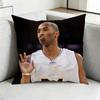 Kobe BBryant BBasketball Legend Square DoubleSided printed Pillow Case Bedroom Bedside Pillow Sofa Cushion Cover Gift