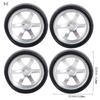 High Performances Remote Control Drift Car Tires 1/18 Wheel Tyre with Metal Hubs For Racing Experience Improvement