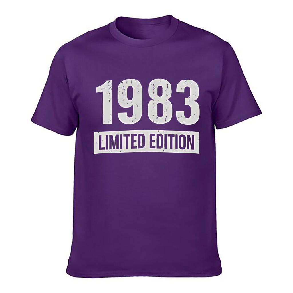 1983 Limited Edition Distressed Vintage Loose Vintage Distressed Washed Casual Tee