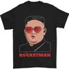 Rocket Man Kim Jong-un Missile Test Funny Mens T-Shirt 100% Cotton