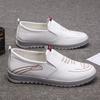 Leather Shoes Spring and Autumn Fashion Soft Leather Casual Leather Shoes Texture Wear-resistant Beanie Shoes Men's Shoes
