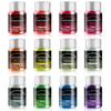 Glow in The Dark Pigment Powder 12 Colors Luminous Powder Epoxy Resin Pigment for Nails Acrylic Paint Glitter Powder DIY